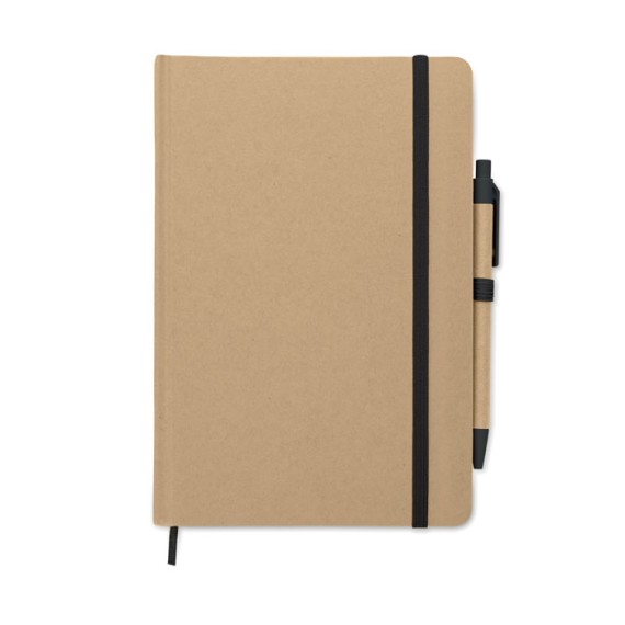 A5 notebook in recycled carton