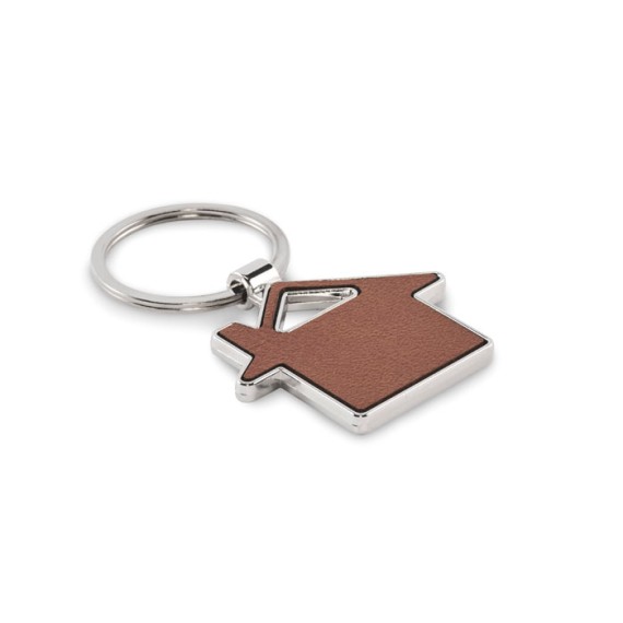 House shaped key ring