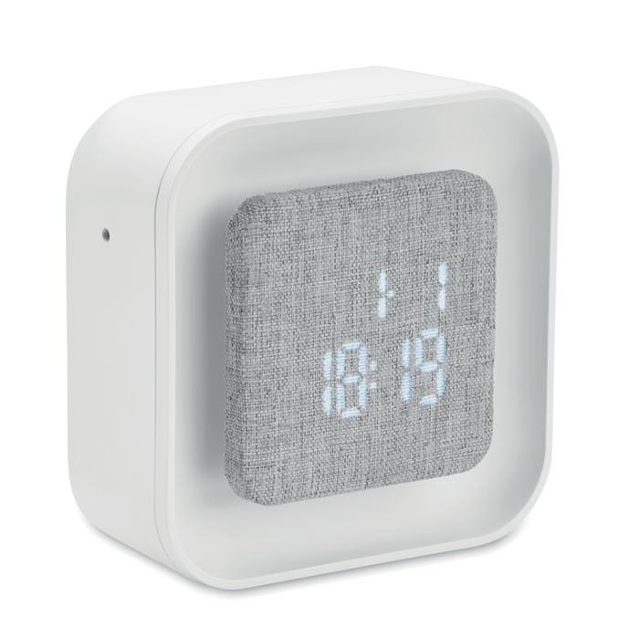 Recycled ABS/RPET alarm clock