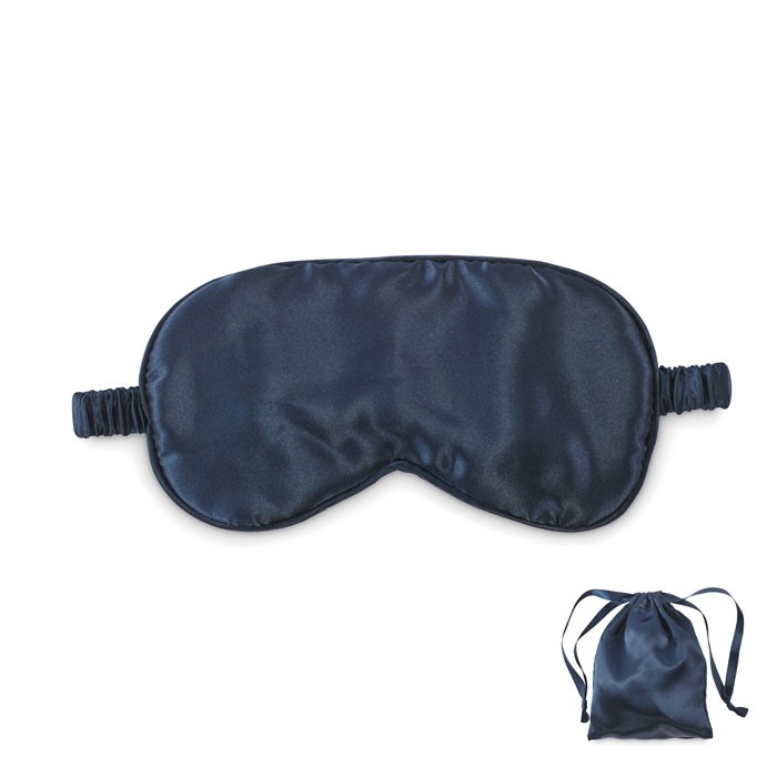 Soft polyester eye mask