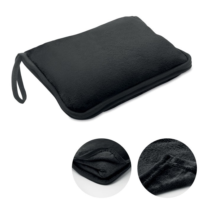 2 in 1 travel blanket set